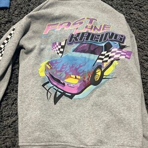 Streetwear Society Gray Zip-Up Hoodie